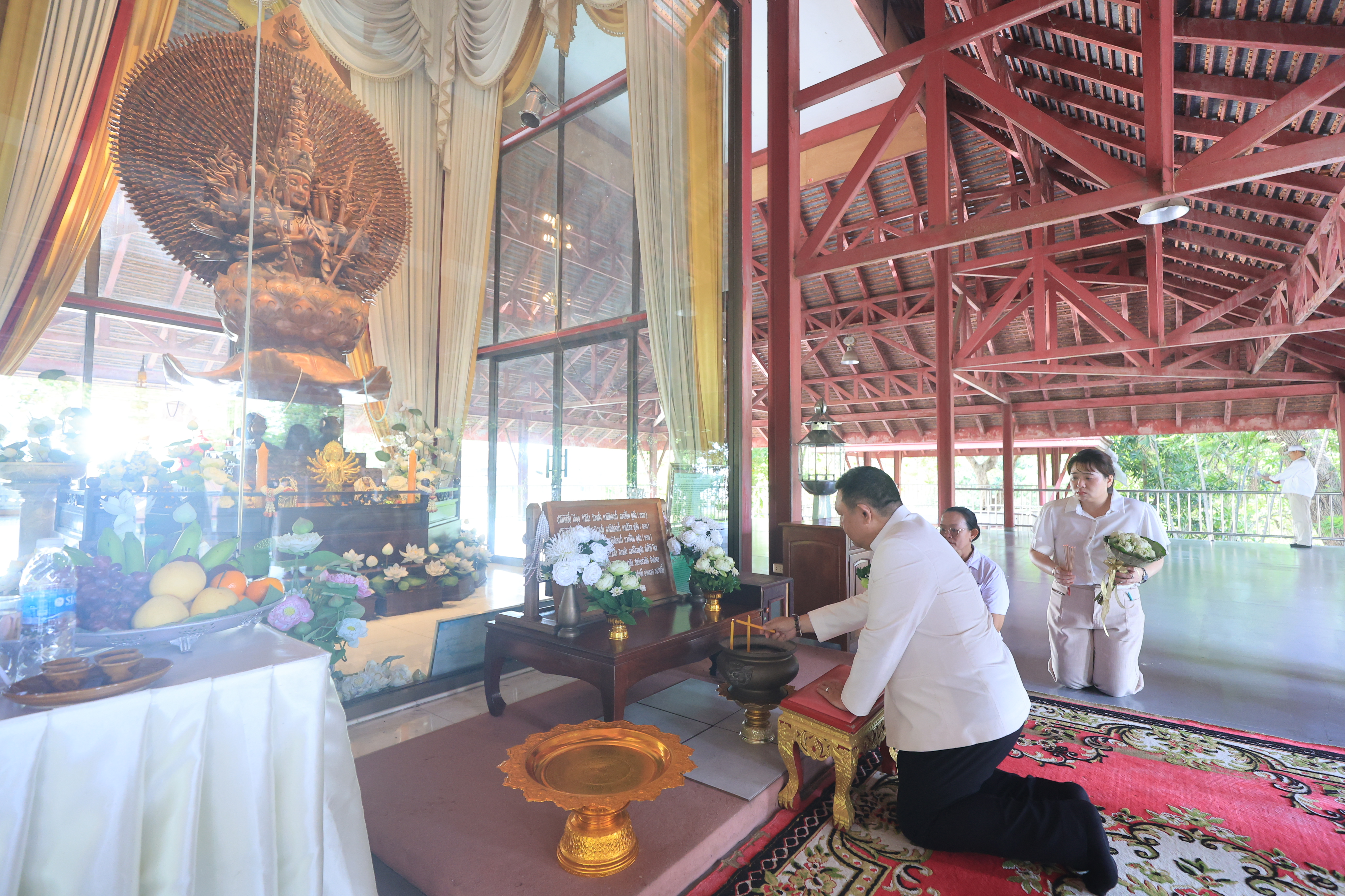 title - ส.ป.ก. จัดกิจกรรมไหว้ครูช่าง เพื่อเป็นการน้อมรำลึกถึงบุญคุณครู อาจารย์ ณ ศพส. ตำบลช้างใหญ่ อำเภอบางไทร จังหวัดพระนครศรีอยุธยา